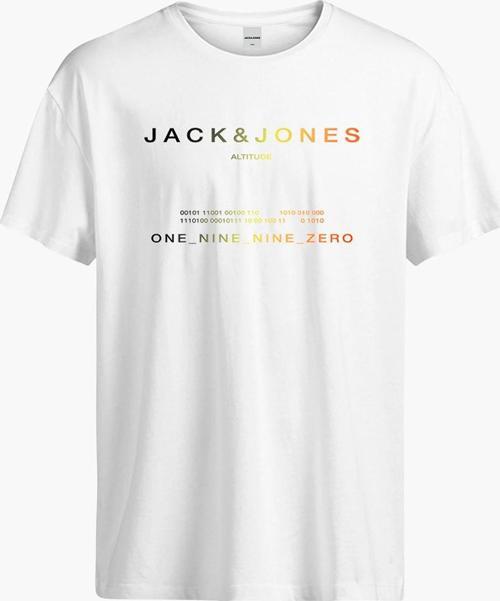 Erkek Jcorıot Baskı Detaylı Bisiklet Yaka %100 Pamuk T-Shirt 12256771 Beyaz