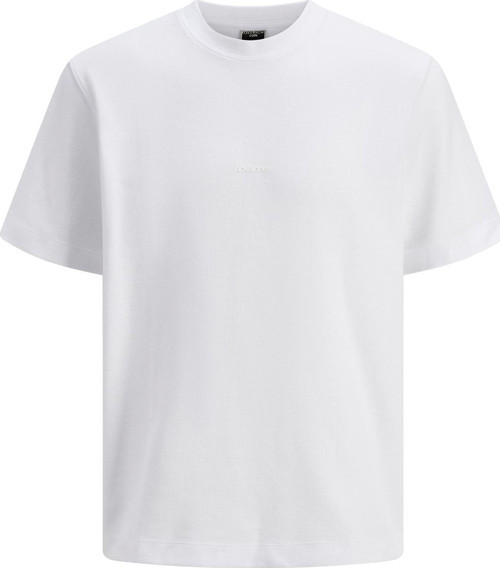 Erkek Jcotarmac Relaxed Fit Bisiklet Yaka Kısa Kollu T-Shirt 12273217 Beyaz