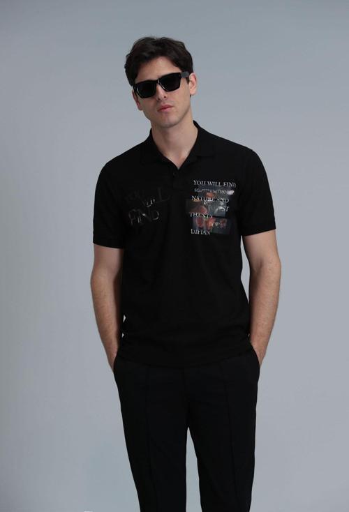 Erkek Mandy Smart Polo T-Shirt 111040178 Siyah