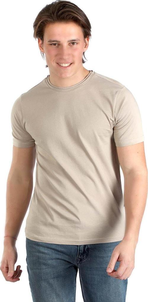Erkek Gael O Yaka T-Shirt 242015 Bej