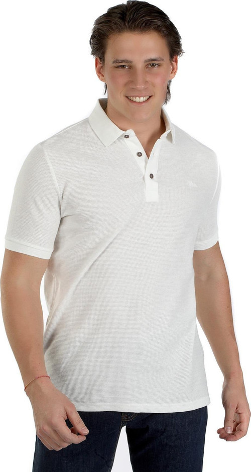 Erkek Tylen Polo Yaka T-Shirt 242026 Ekru