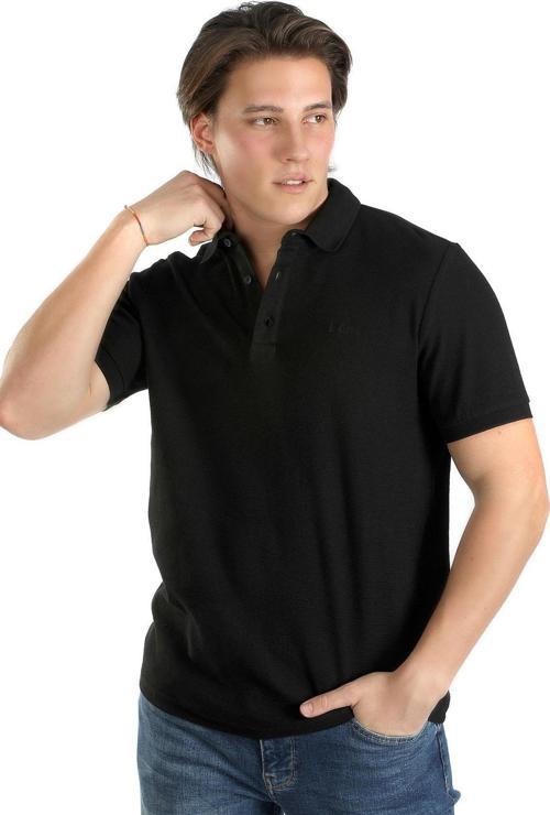 Erkek Tylen Polo Yaka T-Shirt 242026 Siyah