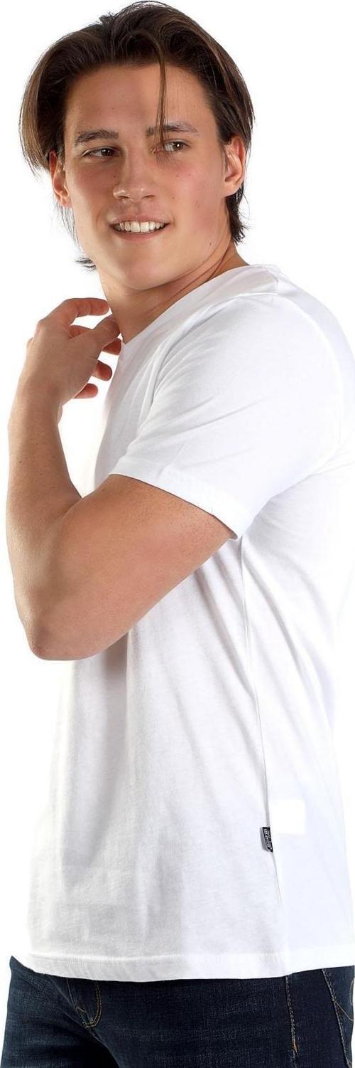 Erkek Jonat V Yaka T-Shirt 242037 Beyaz