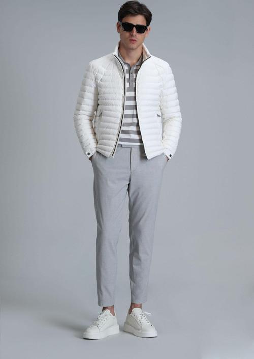 Erkek Hery Smart Chino Slim Fit Pantolon 111190318 Gri