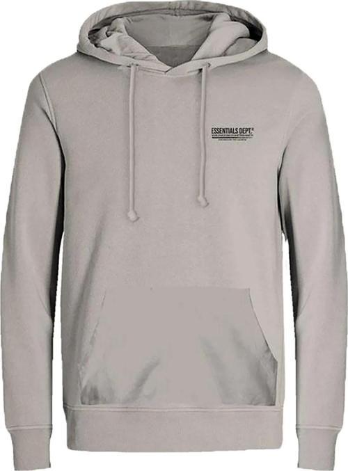 Erkek Jjolıve Kanguru Cepli Kapüşonlu Sweatshirt 12256833 Taş
