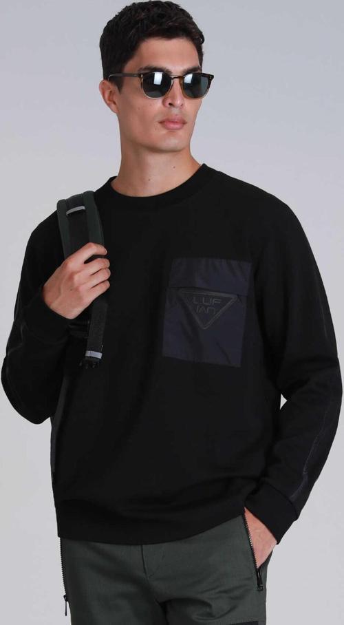 Erkek Techno Sweatshirt 112030153 Siyah