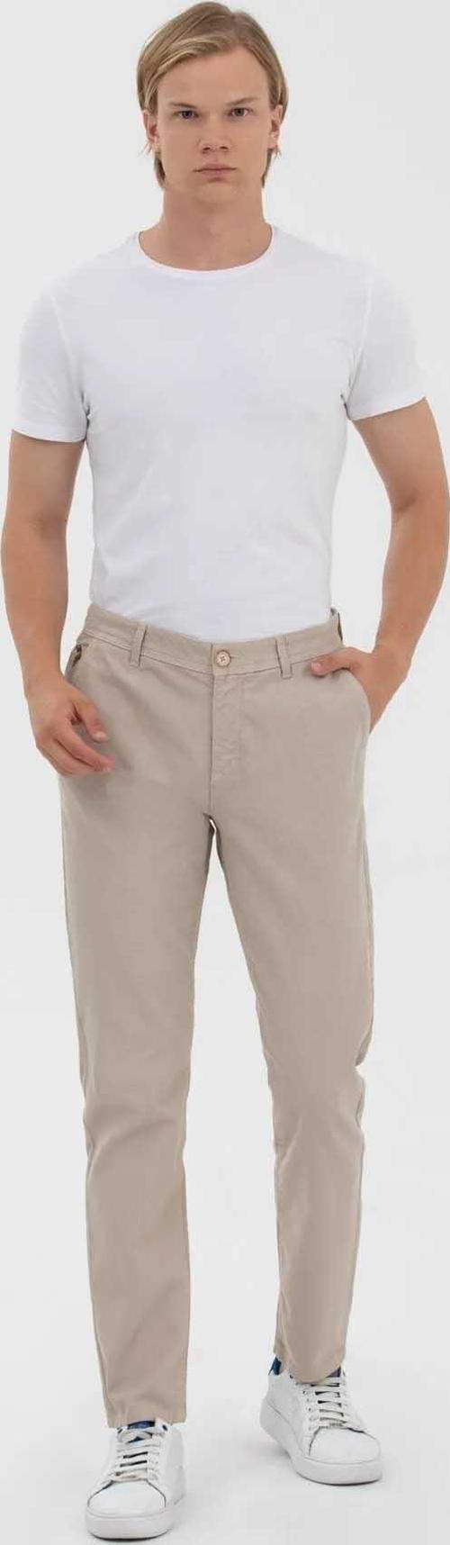 Erkek Pamuklu Pantolon 1600639 Taş