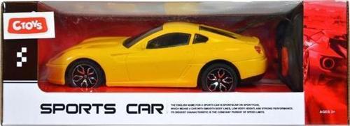 s Sports Car 27 Mhz Full Fonksiyon Uzaktan Kumandalı Chevrolet Corvette Sarı CE 07