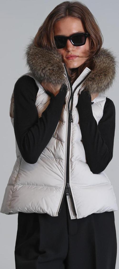 Kadın Luna Tekno Yelek 122130003 Ekru