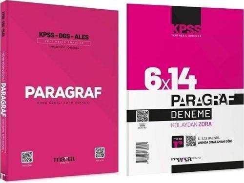 Marka KPSS Paragraf Soru + 6 Deneme 2 li Set Marka Yayınları