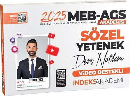 İndeks Akademi 2025 MEB-AGS Akademisi Sözel Yetenek Video Ders Notları