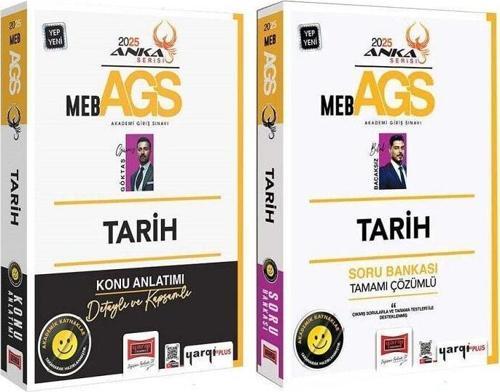 Yargı 2025 MEB-AGS Tarih Konu Anlatımı + Soru Bankası 2 li Set - Günay Göktaş, Bilal Bacaksız Yargı Yayınları