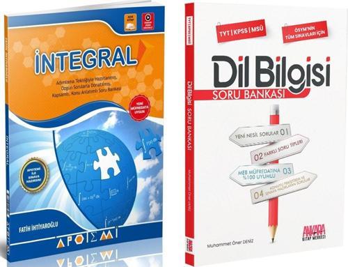 Apotemi İntegral ve AKM Dil Bilgisi Soru Bankası Seti 2 Kitap
