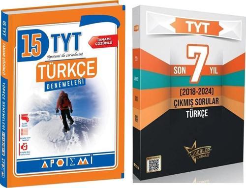 Apotemi TYT Türkçe Deneme ve 7 Yıl Çıkmış Sorular Seti 2 Kitap