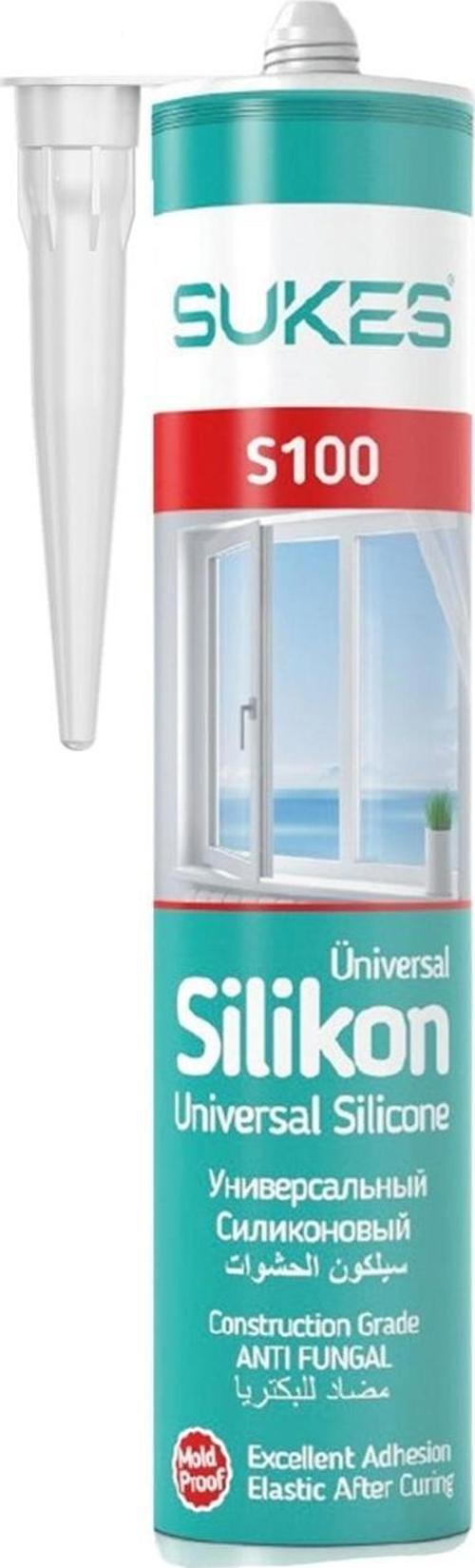 Sukes Şeffaf Silikon Universal