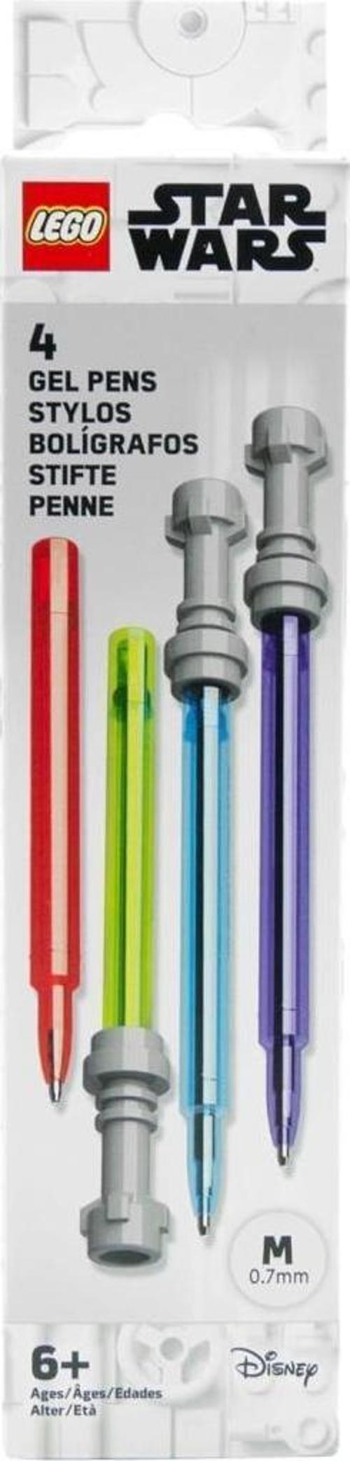 Gear 52875A 4 Gel Pens Star Wars Lightsaber