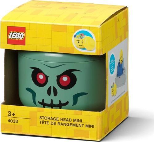 Storage 5008081 Minifigure Head Skeleton Skull Sand Green Mini
