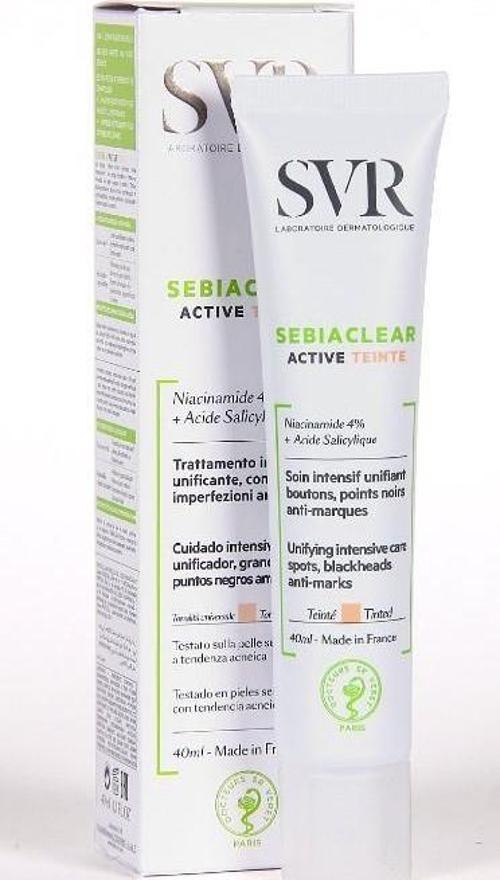 Sebiaclear Active Teinte 40ml | Akneye Eğilimli için Renkli Bakım Kremi