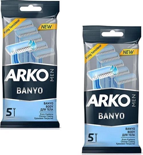 Men Banyo Tıraş Bıçağı 5'li 2 Adet