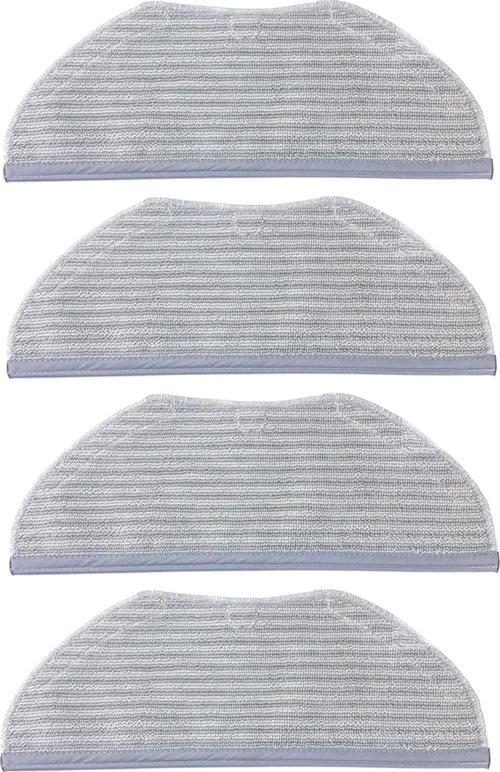 Uyumlu Xiaomi Mijia G1 Mjstg1 Robot Süpürge 4 Adet Uyumlu Mop Bezi