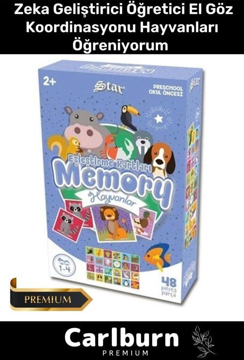 Eğitici Zeka Geliştirici Öğretici El Göz Koordinasyonu Aile Boyu Eğitim 48 Parça Hayvanlar