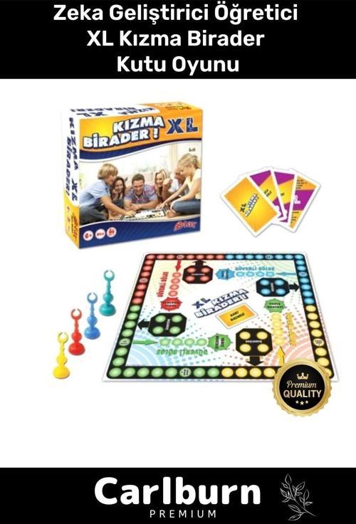 Premium Eğitici Zeka Geliştirici Öğretici Eğlence Aile Parti XL Kızma Birader Kutu Oyunu