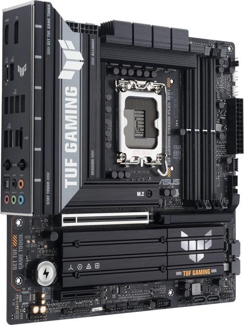 TUF GAMING B860M-PLUS Intel B860 LGA1851 DDR5 8800 DP HDMI Type-C 3x M2 USB3.2 Gen 2x2 AURA RGB 2.5Gbit LAN mATX 12+1+2+1 Güç Aşamaları, 1xGen5 M