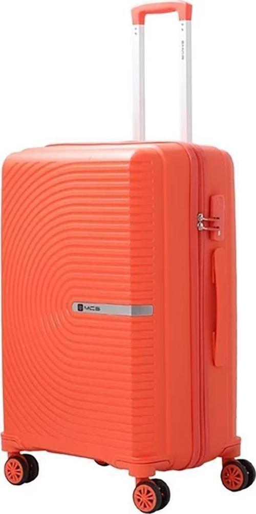 Orta Boy Kırılmaz Silikon Seyahat Valizi Bavulu V374