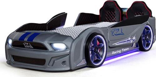 Arabalı Yatak Kapıları Açılan Mustang Full Ledli Kumandalı ve Müzikli