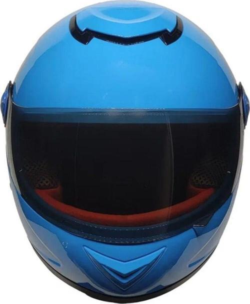 Motosiklet Çocuk Kaskı Full Face Pp Metreal Dino Blue
