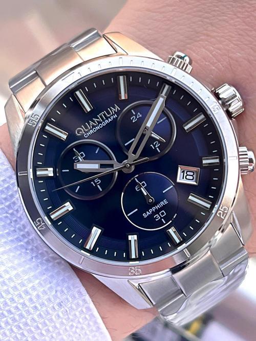 Sapphire Cam Çelik Kordon İç Kadran Fonksiyonları Aktif 10 Atm Erkek Kol Saati EPWG1159.390