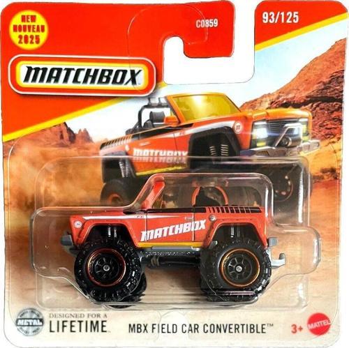 C0859 Matchbox 1:64 Tekli Arabalar MBX FIELD CAR CONVERTIBLE - JBR03