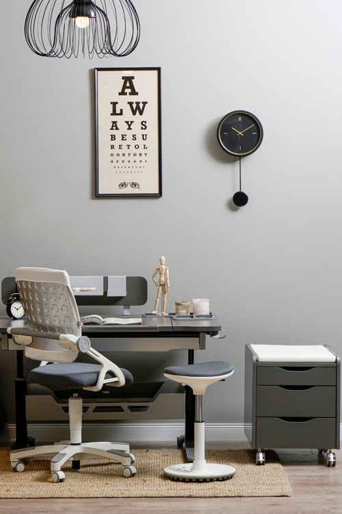 Yükseklik ve Eğim Ayarlı, Sirius Premium Bilgisayar ve Çalışma Masası Takımı Antrasit