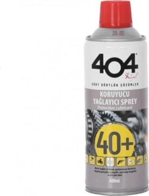 404 +40 Koruyucu Yağlayıcı 400 Ml.