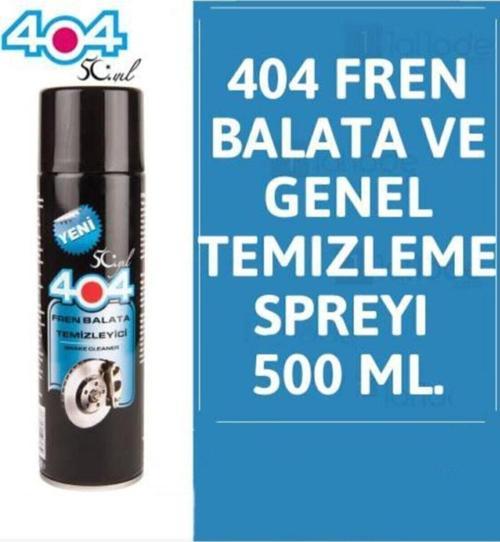 404 Fren Balata Ses Kesici Temizleme Spreyi 500 Ml