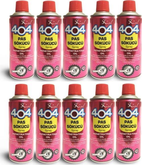 404 Pas Sökücü Sprey 10 Adet 400 Ml