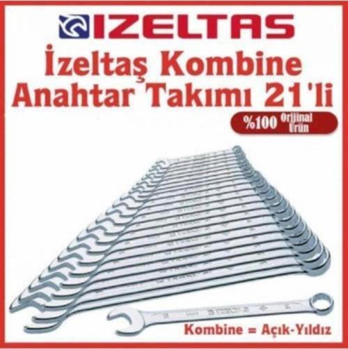21'Li Kombine Anahtar Takımı