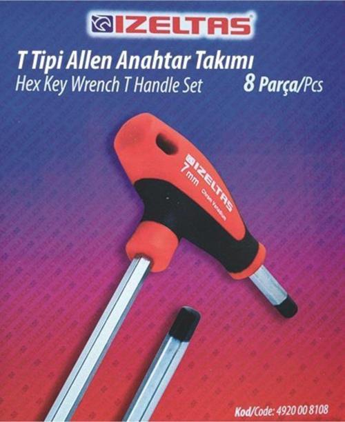 4920008108 8'Li T Tipi Allen Anahtar Tk.