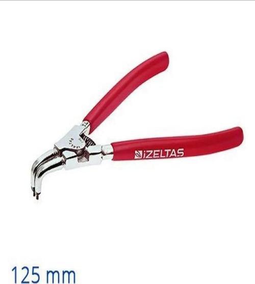 Izeltaş Dış Segman Pensesi Yaylı Eğri 125 Mm