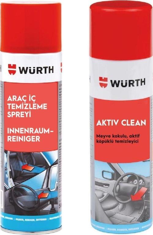 Aktif Temizleme Köpüğü 500Ml Araç Içi Bakım Spreyi 500 Ml