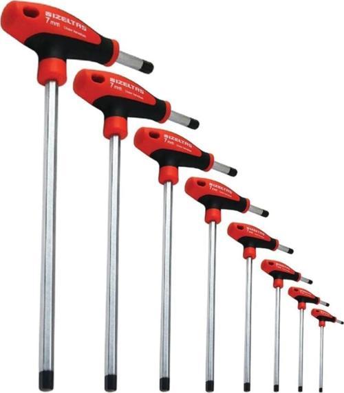 T Tipi Allen Anahtar Takımı 8Li - 4920008108 Izeltaş