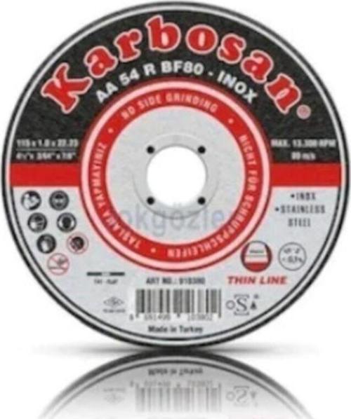 Inox 115X1 Taş ( 1 Kutu 25 Adet )