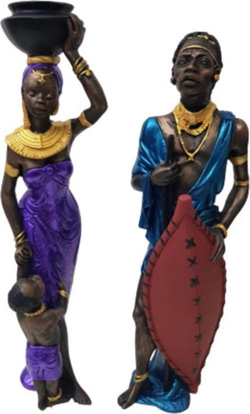 Ab Ev Dekorasyon 2Li Afrikalı Set2