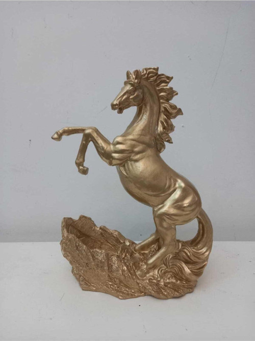 Ab Ev Dekorasyon At Dekor Şaraplık Şişelik Gold Renk