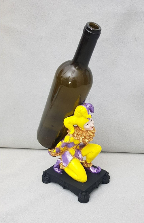 Palyanço Soytarı Şaraplık Şişelik Şişetutucu Biblo Hediyelik Ev Dekor