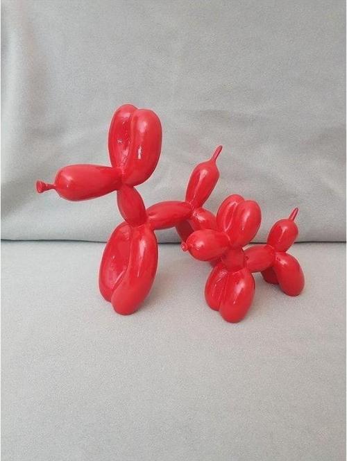 İkili Sevimli Balon Köpek Dekor Ev Ofis Dekoru