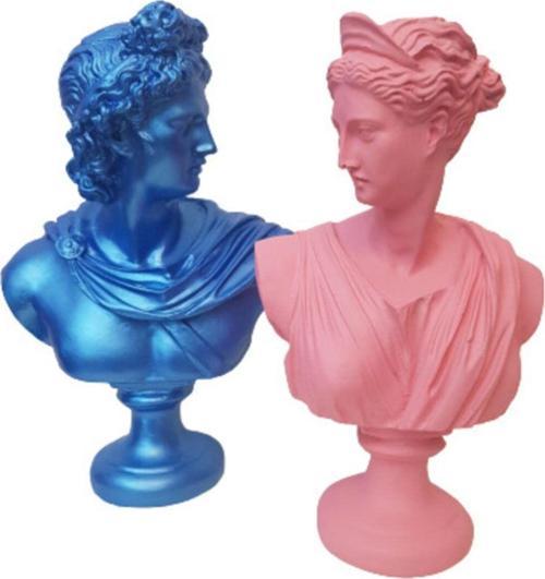 Apollo Diana Büst Ev Ofis Dekoru