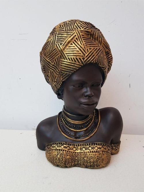 Afrikalı Kadın Dekor