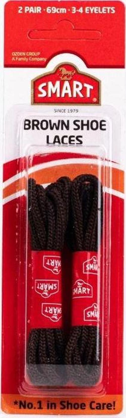 Ayakkabı Bağcığı 69 CM 2 Çift Kahve