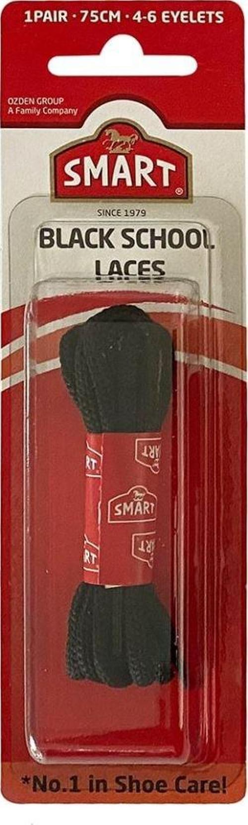Okul Ayakkabı Bağcığı Siyah 75 CM 1 Çift